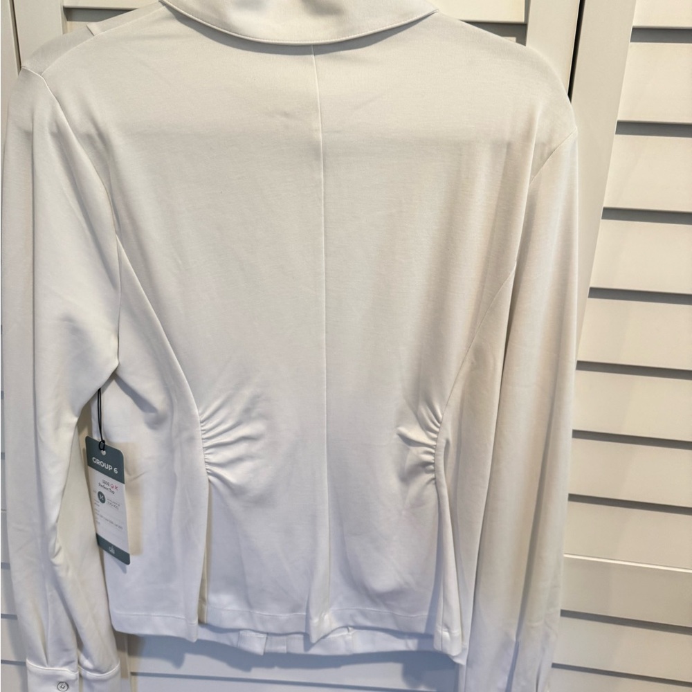 CAbi Cream Button-Down Women's Shirt - Picture 4 of 7